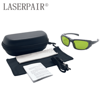 Lunettes de sécurité laser à porter par-dessus des lunettes de vue pour lasers 450nm, 808nm, 980nm, 1064nm, ND: YAG Lasers CE EN207