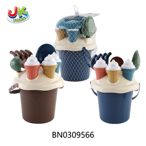 2025 Ngoài Trời Mùa Hè <span class=keywords><strong>Ice</strong></span> Cream Bãi Biển Xô Đặt Cát Nhựa Đồ Chơi Bãi Biển Cát Đồ Chơi Thiết Lập Cho Người Lớn Trẻ Em - Product Image 6