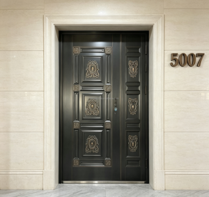 La Puerta Principal Tiene Ventanas Laterales y Es una Puerta de Seguridad de Acero. Se Suministra Directamente por la Fábrica. - Product Image 3