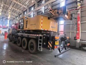 Sany 110 Ton Truck Crane Capacidad de elevación de 80 toneladas Equipo de elevación hidráulica de alta calidad con motor de bomba de motor pesado - Product Image 3