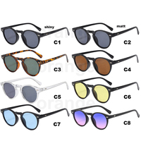 Lunettes de soleil orange personnalisées avec logo, vente en gros, classiques, promotionnelles, en plastique, de créateur, à la mode, pas chères, pour femmes et hommes