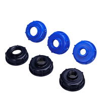 Vente chaude 1 pouce Double dent intérieure adaptateur d'anneau central 4/6 minutes vanne de baril de tonne IBC transfrontalière pour raccords de tuyauterie