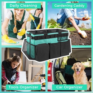 Sac à outils en tissu Oxford épaissi, personnalisé, vente en gros d'usine, organisateur multifonctionnel pour les fournitures de nettoyage et de jardinage - Product Image 3
