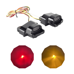 <span class=keywords><strong>Feu</strong></span> <span class=keywords><strong>arrière</strong></span> de freinage rouge à LED de <span class=keywords><strong>3</strong></span> pouces avec clignotant fumé pour <span class=keywords><strong>Harley</strong></span> Nightster 975 2022-2023 - Product Image 1