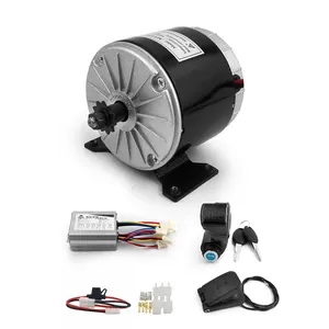 DIY 24V 36V 350W Elektro Small Karting Roller gebürsteter Motor Umbaus atz faltbarer Elektro fahrrad