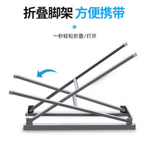 Support de barbecue pliant carré en fer avec couvercle pour grilles de camping, acier laminé à froid de 2-3 kg - Product Image 3