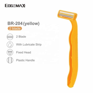 Rasoi Usa e Getta Basic a Lama Singola e Doppia, Lame in Acciaio Inossidabile e Manico in Plastica, Marca EdgeMax - Product Image 4