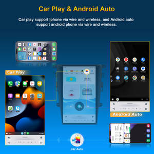 Radio para Auto con Pantalla CarPlay y Android Auto, Sistema Multimedia de 13.6 Pulgadas, Estéreo para Auto para FORD MONDEO Fusion MK5 2013- con Aire Acondicionado Manual - Product Image 3