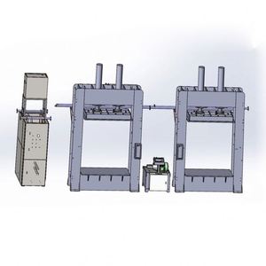 Presse à cintrer le <span class=keywords><strong>bois</strong></span> à haute fréquence WEHO, machine à assembler le contreplaqué, pression maximale <span class=keywords><strong>de</strong></span> 135T - Product Image 2