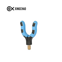 Support de canne à pêche en gros pour la pêche à la carpe, tête de repose-canne en forme de V, antidérapante, en matériau composite ABS TPE durable