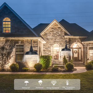 Lampu dinding luar ruangan anti air, Modern, lampu dinding luar ruangan, dekorasi taman, balkon - Product Image 3