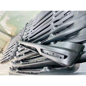 Déflecteur d'air inférieur intelligent pour pare-chocs avant, style <span class=keywords><strong>Brabus</strong></span>, pour mise à niveau et adaptation par visage, installation par boulons. - Product Image 2