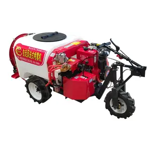 Machines agricoles Air-Blast Crawler Orchard Mini Tracteur Pulvérisateur à rampe