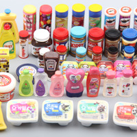 Accessoires miniatures de simulation de snacks de magasin de proximité, en résine faits main, pour maison de poupée, bricolage et décoration de coque de téléphone