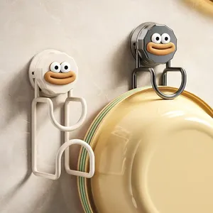 1/2pcs Suction Cups Wash Basin Holder Hook Vacuum Washbasin Storage Rack Kitchen Bathroom Wall Basin Storage Shelf Accessories - Product Image 2