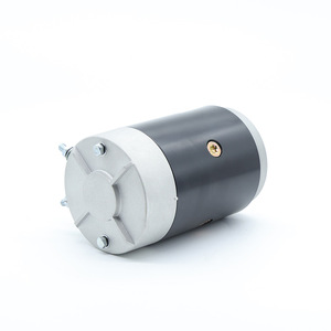 Moteur à courant continu à balais 2200W 24V à montage sur bride, à aimant permanent, entièrement fermé pour équipement mécanique - Product Image 1