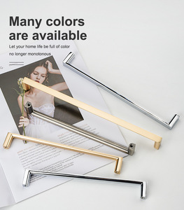Modern Minimalist Zinc Alloy Cabinet and Drawer Handles for Kitchen Bedroom Dressers-Easy Installation - Product Image 6