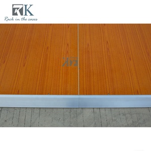 Wooden Platform Dance Floor Panels with <b>Aluminum</b> Edges Dance Floors - Product Image 6