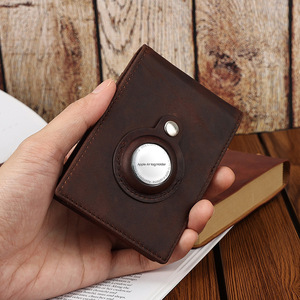 Cartera de Cuero Genuino Dujiang para Hombre, con Múltiples Ranuras para Tarjetas, Protección RFID, Porta Billetes, Color Chocolate, Primavera 2025 - Product Image 2