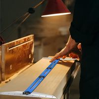 Nouvel outil de mesure pour marches d'escalier en bois de chêne 2026, outil de découpe et de marquage pour marches d'escalier, outil de marquage pour la découpe de planches de bois, règle de mesure pour marches d'escalier