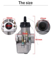 Carburateur IZH K68D 28MM 30MM Dniepr K-750 M72 K68N Carburateur gauche PEKAR pour IZH-Jupiter 5