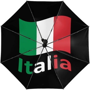 Custom Foldable Palestine Flag 3-Fold Manual Ultralight <b>Plastic</b> Pongee Rain Umbrella with Hanging Function and Custom Logo Print - Product Image 2