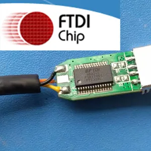 Custom FTDI FT232RL PL2303 CP2102 USB to TTL Uart 5V 3.3V RS232 Serial Adapter Programming Cable 6pin Debug for Arduino RPi