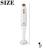 Mixeur plongeant Sonifer SF-8103 avec accessoire presse-agrumes, appareil de cuisine pour smoothies et cuisine