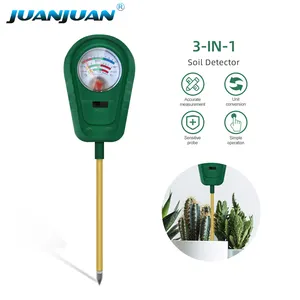 JQ001-Analizador de agua 3 en 1 para plantas, Detector de temperatura, Sensor de humedad y humedad del suelo, humedad y humedad del suelo