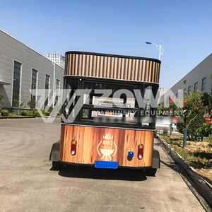 Carrito de Comida Móvil de Fácil Operación, Carrito de Comida Portátil para Negocios de Café y Bocadillos - Product Image 2