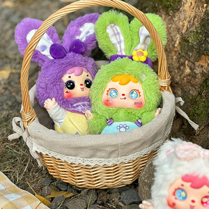 Mode San <span class=keywords><strong>Mao</strong></span> (Samuel) 400 corps deuxième génération ours lapin laine flanelle peluche boîte aveugle créatif mignon parure unisexe <span class=keywords><strong>jeu</strong></span> - Product Image 3
