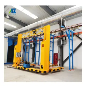 Aluminum Profiles Powder Coating Plant Machine Paint production Line For metal coating