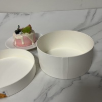 Boîte d'emballage personnalisée pour gâteau au fromage rond, boîte à dessert à emporter sur mesure