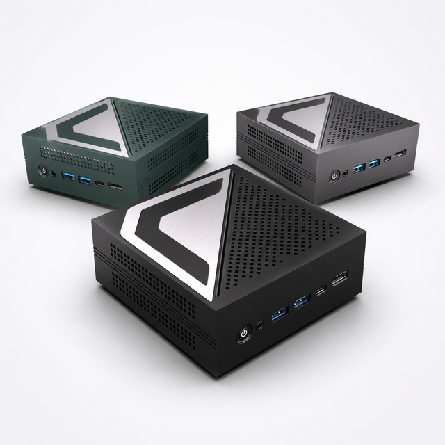 Powerful AMD Ryzen AI9 High Speed Oculink Mini PC for Gaming Office Support 4K HDMl DP DDR5 Win 10/11 4G WiFi 7