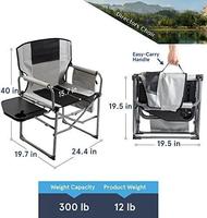 Polar Everest toile pliante pêche légère chaise de réalisateur mobilier de plein air accessoires de camping chaise portable pour la randonnée