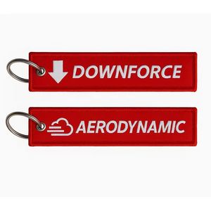 Porte-clés en tissu brodé personnalisé en gros, patch brodé Iron Mindset Jet Tag Fitness Club pour clé - Product Image 4