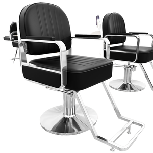 Chaise de barbier de <span class=keywords><strong>coiffure</strong></span> de luxe Hauteur réglable Caractéristique de levage Cuir synthétique Styling Salon de beauté Vente pour les salons de <span class=keywords><strong>coiffure</strong></span> - Product Image 3