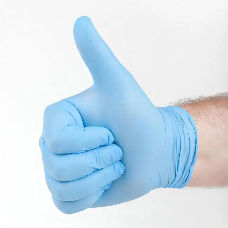 Gmc 9 inch Găng tay Nitrile găng tay các nhà sản xuất bột miễn phí Bán buôn tinh khiết Nitrile kiểm tra găng tay