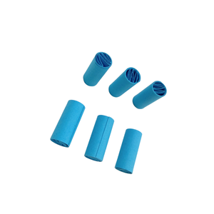 <b>Blue</b> <b>Paper</b> Cones Decorative Tassel Fringe <b>Rolling</b> Tubes for Craft Projects - Product Image 2