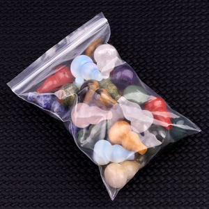 Offre Spéciale : Artisanat de Calabash en Matériaux Naturels Mixtes (Quartz Rose, Améthyste) pour <span class=keywords><strong>la</strong></span> Décoration - Product Image 4