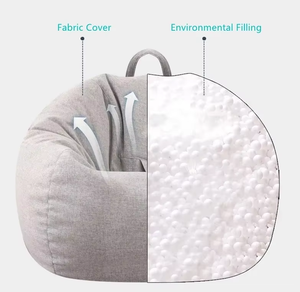 <span class=keywords><strong>เก้าอี้</strong></span>บีนแบ็กขนาดยักษ์ที่สะดวกสบายเป็นพิเศษสำหรับผู้ใหญ่พร้อมผ้าคลุมที่ถอดออกได้รู้สึกถึงโซฟาสำหรับห้องนั่งเล่นผลิตภัณฑ์หมอนสำหรับเดินทาง - Product Image 2