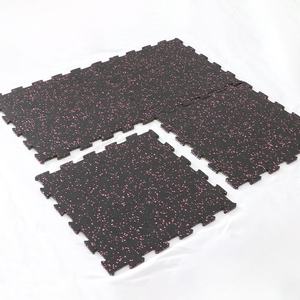 滑り止め 防音 ゴム製 フロアマット パッチワーク 室内用 ラバー ジョイント フローリング 家庭用・ジム用 ゴム床 - Product Image 6