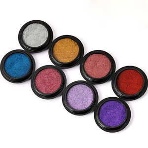 Vente chaude Aurora Miroir Nail Art Glitter Poudre Solide Couleur Acrylique Titane Galvanoplastie Chrome Brillant <span class=keywords><strong>Effet</strong></span> Miroir Magique - Product Image 2