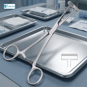 Pinces hémostatiques chirurgicales en acier inoxydable, manuelles, certifiées CE, instrument de classe I pour l'hémostase - Product Image 2