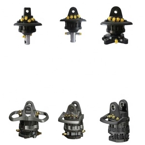 Motor de rotación giratorio hidráulico de <span class=keywords><strong>360</strong></span> grados, certificado CE TUV, para grabador de madera/grabador de troncos - Product Image 4