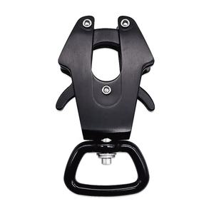 Gesper Aluminium untuk tali anjing gesper lepas hewan peliharaan klip katak pengait jepret hewan peliharaan Carabiner kodok tali pengaman klip kodok - Product Image 5