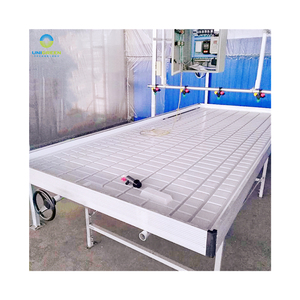 โต๊ะปลูกพืชแบบน้ำขึ้นน้ำลง ABS Ebb and Flow พร้อมขาตั้ง ขนาด 5' x 4' ถาดน้ำขึ้นน้ำลง ABS พร้อมขาตั้งสำหรับระบบปลูกพืชไร้ดินในโรงเรือน - Product Image 1