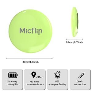 Mini <span class=keywords><strong>traceur</strong></span> <span class=keywords><strong>GPS</strong></span> intelligent sans fil double système ABS anti-perte avec alarme porte-clés pour localiser téléphone, clés, animaux de compagnie et portefeuilles - Product Image 4