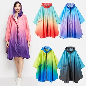 Impermeable Unisex Reutilizable con Capucha y Cremallera, Plegable y Ligero para Camping, Senderismo y <span class=keywords><strong>Viajes</strong></span> al Aire Libre - Product Image 2
