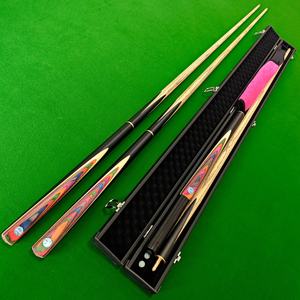 Spedizione rapida 3/4 Snooker snodabili di alta qualità 10mm legno di frassino stecca per principianti - Product Image 1
